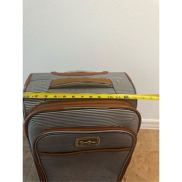 Jessica Simpson Breton Carry-On Roller Spinner Weekend Suitcase Luggage * Notes - Picture 9 of 15